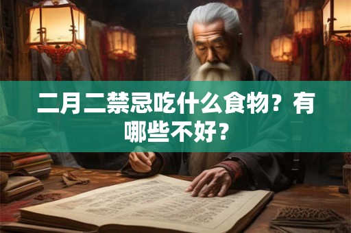 二月二禁忌吃什么食物？有哪些不好？