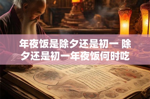 年夜饭是除夕还是初一 除夕还是初一年夜饭何时吃