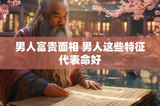 男人富贵面相 男人这些特征代表命好