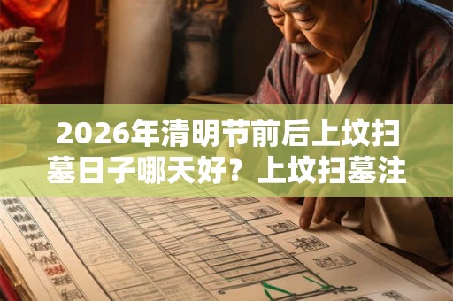 2026年清明节前后上坟扫墓日子哪天好？上坟扫墓注意事项？