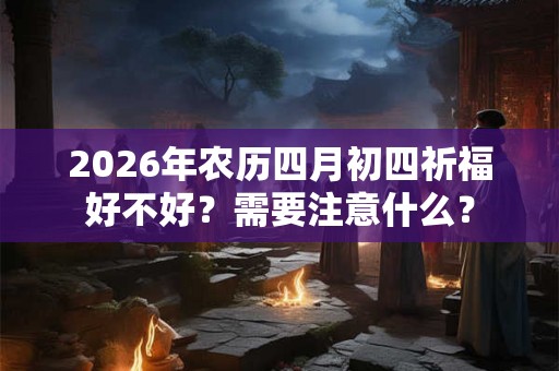 2026年农历四月初四祈福好不好？需要注意什么？