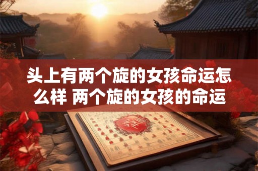 头上有两个旋的女孩命运怎么样 两个旋的女孩的命运如何