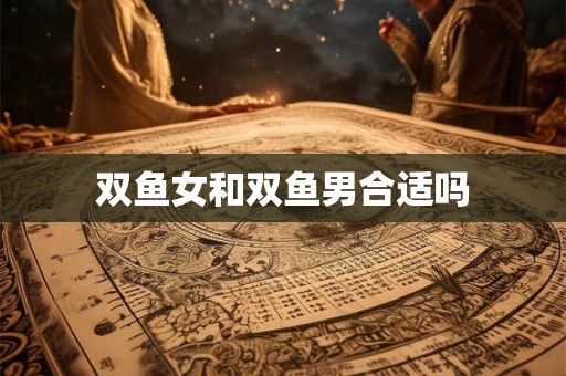 双鱼女和双鱼男合适吗 双鱼女和双鱼男合适吗