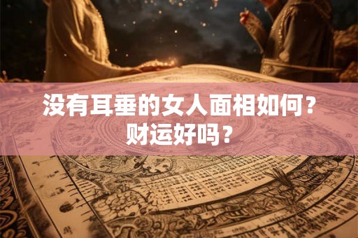 没有耳垂的女人面相如何?财运好吗? 没有耳垂的女人面相如何?财运好吗?