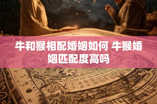 牛和猴相配婚姻如何 牛猴婚姻匹配度高吗