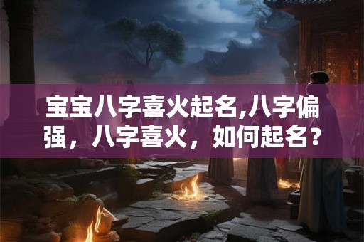 宝宝八字喜火起名,八字偏强,八字喜火,如何起名? 宝宝八字喜火起名,八字偏强,八字喜火,如何起名?