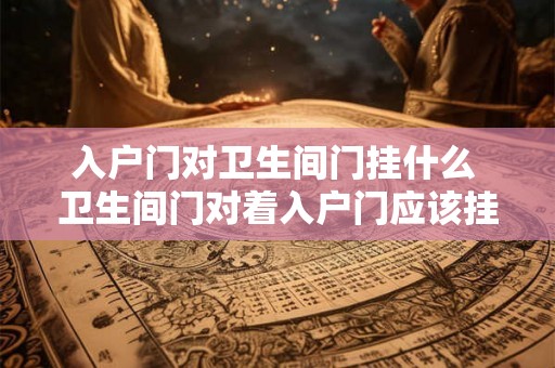 入户门对卫生间门挂什么 卫生间门对着入户门应该挂什么