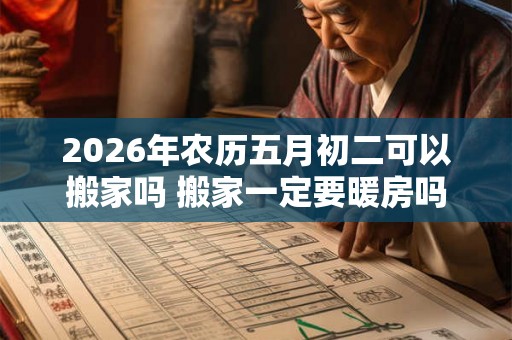 2026年农历五月初二可以搬家吗 搬家一定要暖房吗 2026年农历五月初二可以搬家吗 搬家一定要暖房吗