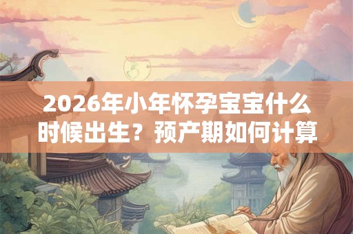 2026年小年怀孕宝宝什么时候出生？预产期如何计算？