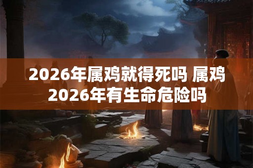2026年属鸡就得死吗 属鸡2026年有生命危险吗