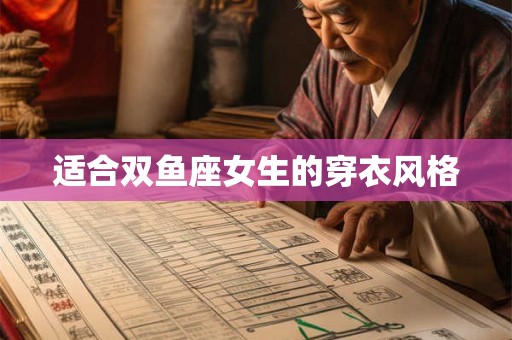 适合双鱼座女生的穿衣风格