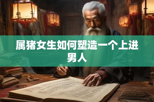 属猪女生如何塑造一个上进男人