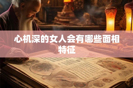 心机深的女人会有哪些面相特征