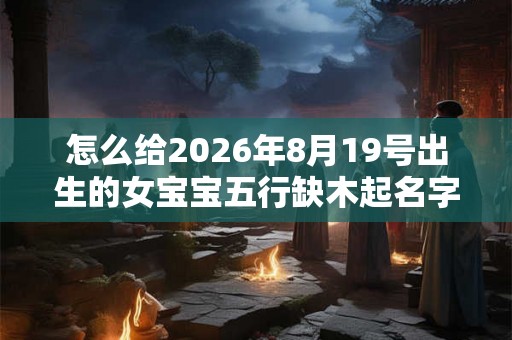 怎么给2026年8月19号出生的女宝宝五行缺木起名字 怎么给2026年8月19号出生的女宝宝五行缺木起名字