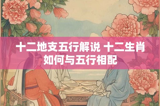 十二地支五行解说 十二生肖如何与五行相配