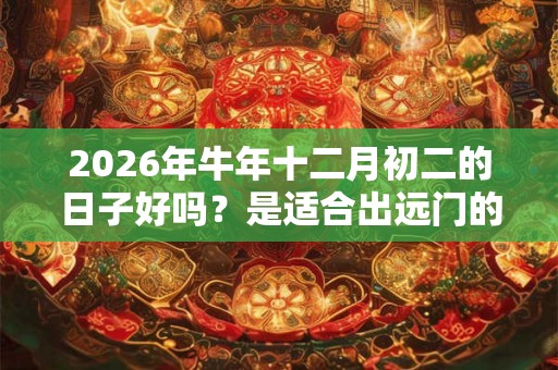 2026年牛年十二月初二的日子好吗？是适合出远门的吉日吗？