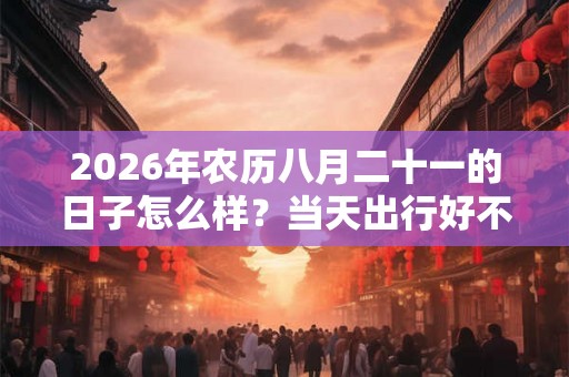 2026年农历八月二十一的日子怎么样？当天出行好不好？