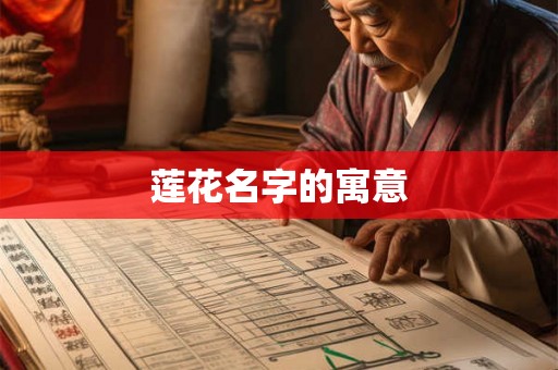 莲花名字的寓意