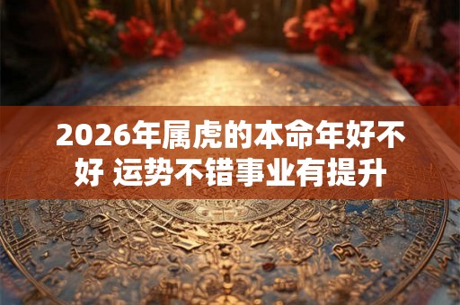 2026年属虎的本命年好不好 运势不错事业有提升 2026年属虎的本命年好不好 运势不错事业有提升
