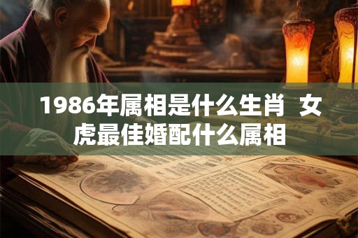 1986年属相是什么生肖  女虎最佳婚配什么属相