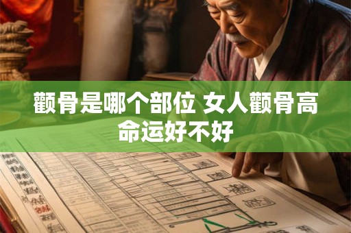 颧骨是哪个部位 女人颧骨高命运好不好