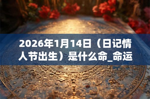 2026年1月14日（日记情人节出生）是什么命_命运如何