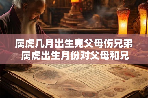 属虎几月出生克父母伤兄弟 属虎出生月份对父母和兄弟有何克制影响 属虎几月出生克父母伤兄弟 属虎出生月份对父母和兄弟有何克制影响