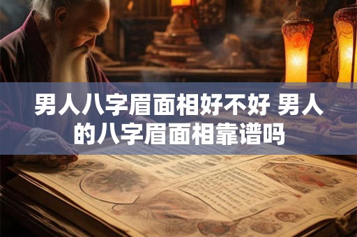 男人八字眉面相好不好 男人的八字眉面相靠谱吗