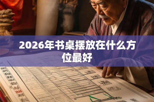 2026年书桌摆放在什么方位最好