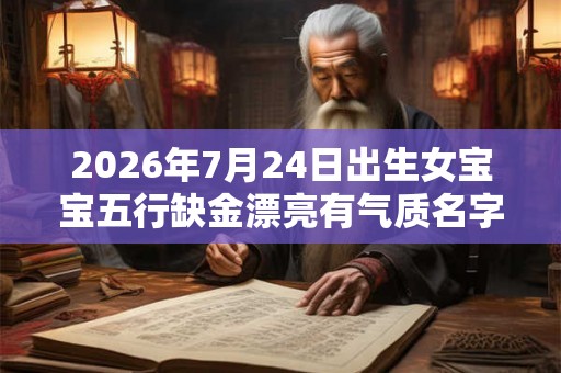 2026年7月24日出生女宝宝五行缺金漂亮有气质名字大全 2026年7月24日出生女宝宝五行缺金漂亮有气质名字大全