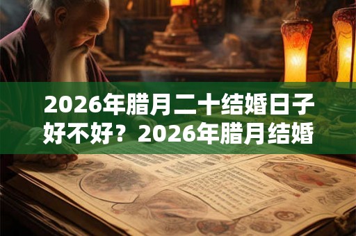2026年腊月二十结婚日子好不好?2026年腊月结婚吉日 2026年腊月二十结婚日子好不好?2026年腊月结婚吉日