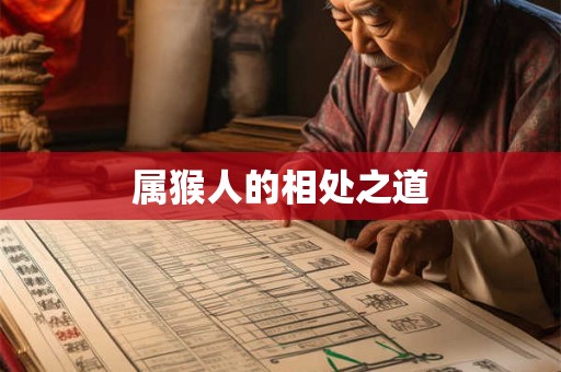 属猴人的相处之道