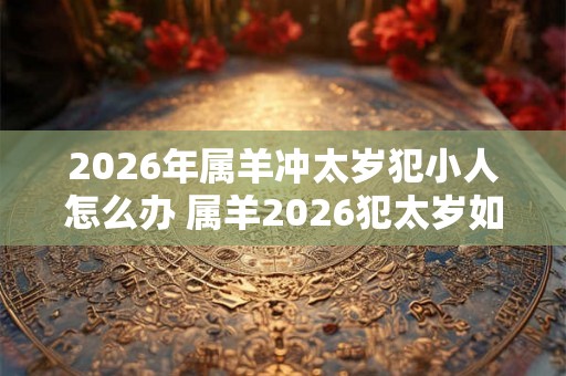2026年属羊冲太岁犯小人怎么办 属羊2026犯太岁如何防小人