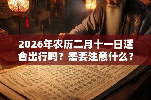2026年农历二月十一日适合出行吗？需要注意什么？