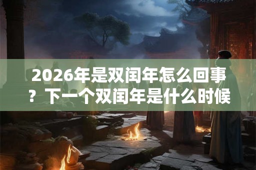 2026年是双闰年怎么回事？下一个双闰年是什么时候？