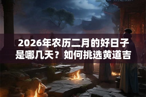2026年农历二月的好日子是哪几天？如何挑选黄道吉日？