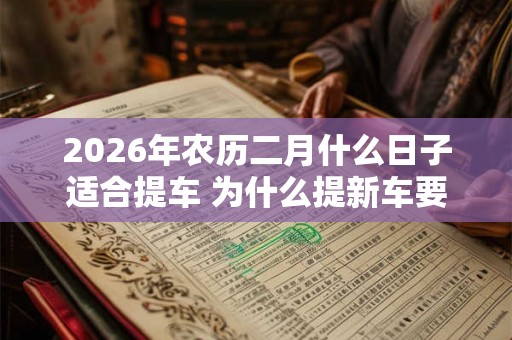 2026年农历二月什么日子适合提车 为什么提新车要请人开