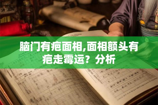 脑门有疤面相,面相额头有疤走霉运？分析