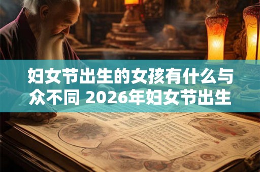 妇女节出生的女孩有什么与众不同 2026年妇女节出生好吗