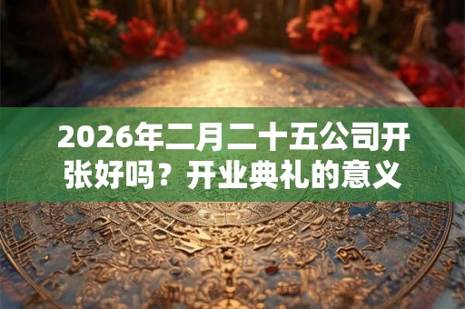 2026年二月二十五公司开张好吗?开业典礼的意义 2026年二月二十五公司开张好吗?开业典礼的意义