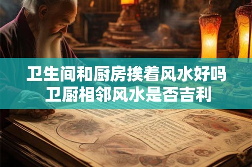 卫生间和厨房挨着风水好吗 卫厨相邻风水是否吉利