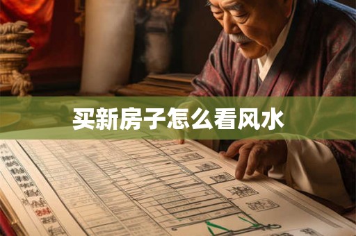 买新房子怎么看风水