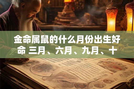 金命属鼠的什么月份出生好命 三月、六月、九月、十二月 金命属鼠的什么月份出生好命 三月、六月、九月、十二月