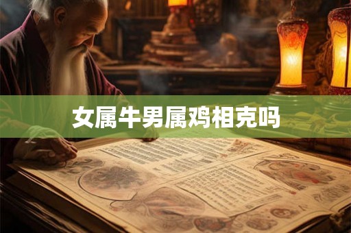 女属牛男属鸡相克吗