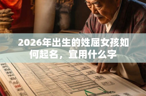 2026年出生的姓屈女孩如何起名,宜用什么字 2026年出生的姓屈女孩如何起名,宜用什么字