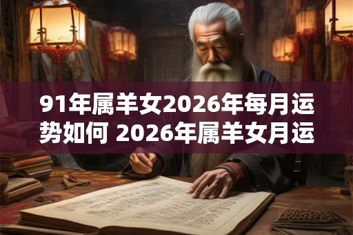 91年属羊女2026年每月运势如何 2026年属羊女月运如何