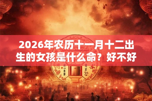 2026年农历十一月十二出生的女孩是什么命?好不好? 2026年农历十一月十二出生的女孩是什么命?好不好?