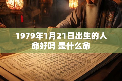 1979年1月21日出生的人命好吗 是什么命