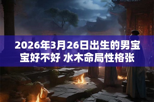 2026年3月26日出生的男宝宝好不好 水木命局性格张扬 2026年3月26日出生的男宝宝好不好 水木命局性格张扬
