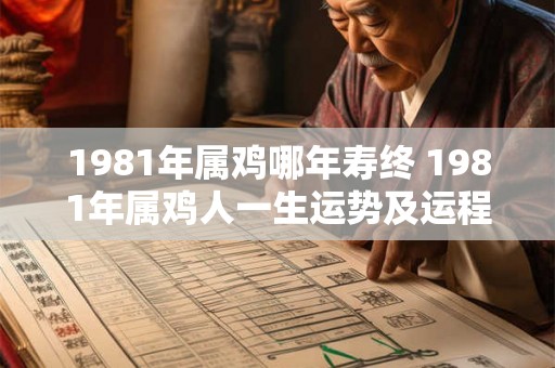 1981年属鸡哪年寿终 1981年属鸡人一生运势及运程